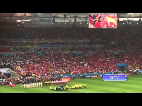 The Chile National Anthem - 2014 FIFA World Cup