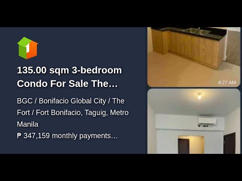 135.00 sqm 3-bedroom Condo For Sale The VERVE