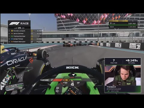 Thomas Ronhaar CRASHES Into Jarno Opmeer In The 2025 F1 Esports Final!!