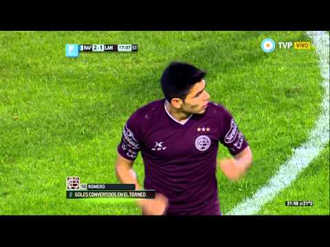 Gol de Romero. Atlético Rafaela 2 - Lanús 1 | TPD2014 - Fecha 2