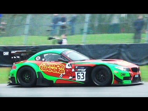 BMW Z4 GT3 PURE LOUD Sound on Track!