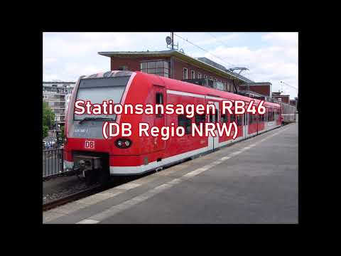 Stationsansagen RB46 (DB Regio NRW)