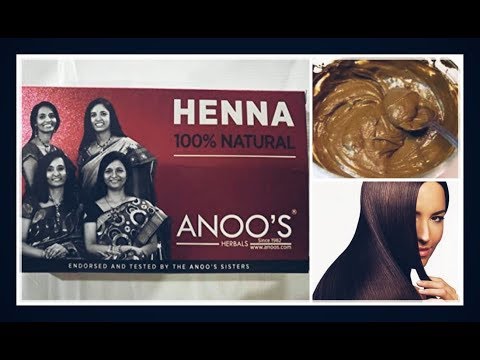 How to mix henna # natural anoos #henna // Get shine hair, silky hair, smooth hair,long hair