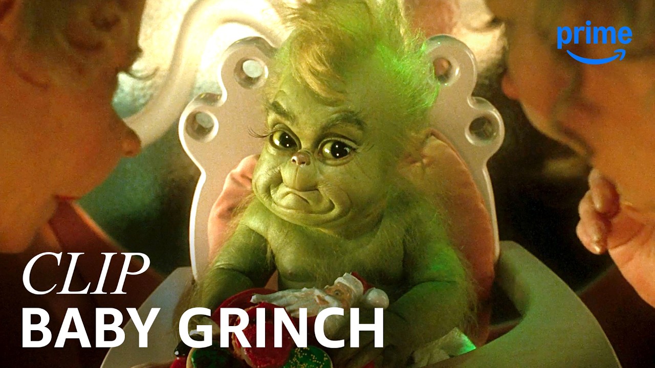 Baby Grinch | Dr. Suess’ How the Grinch Stole Christmas | Clip | Prime Video