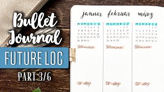 Bullet Journal FUTURE LOG | deutsch | Bullet Journal starten