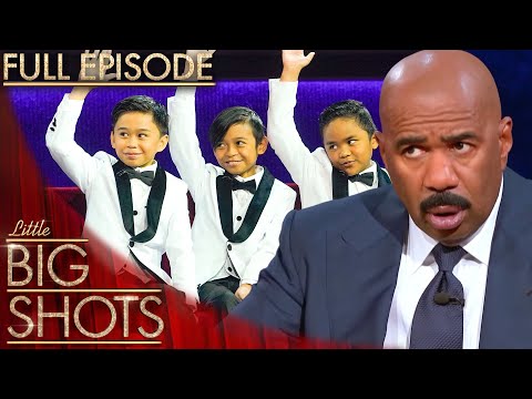 Filipino 'TNT Boys' Stun Steve Harvey with Their Vocals! | Season 3 Episode 5 | Little Big Shots US