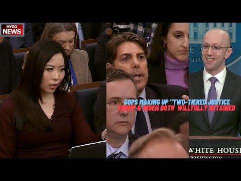 WH: GOPs Making Up 'Two-Tiered Justice System'; Q: Trump & Biden Both Willfully retained Classified