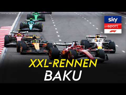 Gelingt McLaren die Aufholjagd? | Rennen - XXL Highlights | Großer Preis von Baku | Formel 1 2025