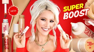 NEW! Make Up For Ever Super Boost Skin Tint + Gloss 💧 First Impressions & Demo!