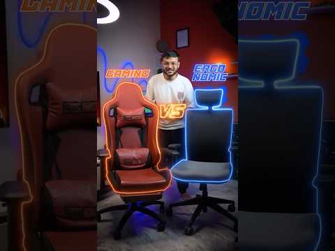 Gaming vs Ergonomic Chair #chaircomparison #ergonomicchair #gamingchair