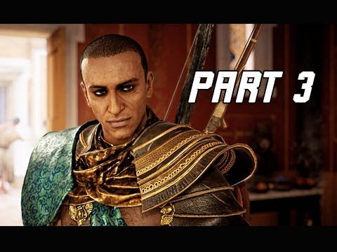 ASSASSIN'S CREED ORIGINS Walkthrough Part 3 - Bathhouse (PC Ultra Let's Play Commentary)