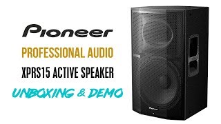 Video thumbnail for Pioneer XPRS15 Active Speakers - Unboxing and Demo by Pri yon Joni