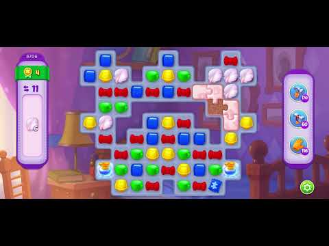 Homescapes Level 8706 夢幻家園 第8706關