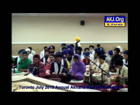 058 Toronto July 2015 Smaagam - Wednesday Evening - B. Gurseetal Kaur Jee Vancouver