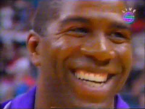 NBA All Star Game 1992 Earvin Magic Johnson MVP