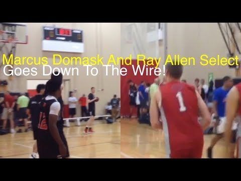 Marcus Domask And Ray Allen Select Goes Down To The Wire W/ Chicago Lockdown At Adidas Gauntlet!
