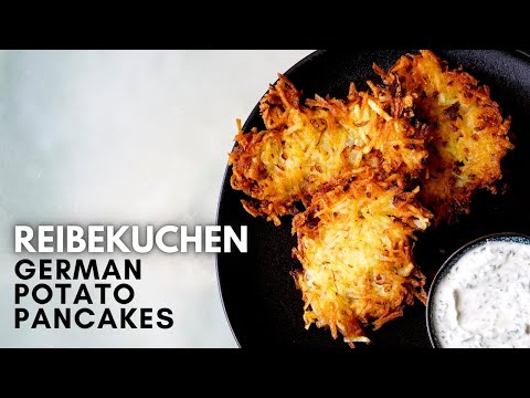 How to make Reibekuchen -  a.k.a. Kartoffelpuffer