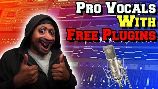 How To get the most professorial sounding vocals with free and stock plugins in FL 20 in 2020