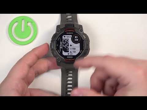 GARMIN Instinct 3 Solar 50mm - How to Change the Watch Face? | Personalize Your Display