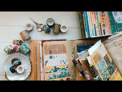 Easy Junk Journal Page Ideas BORDERS 