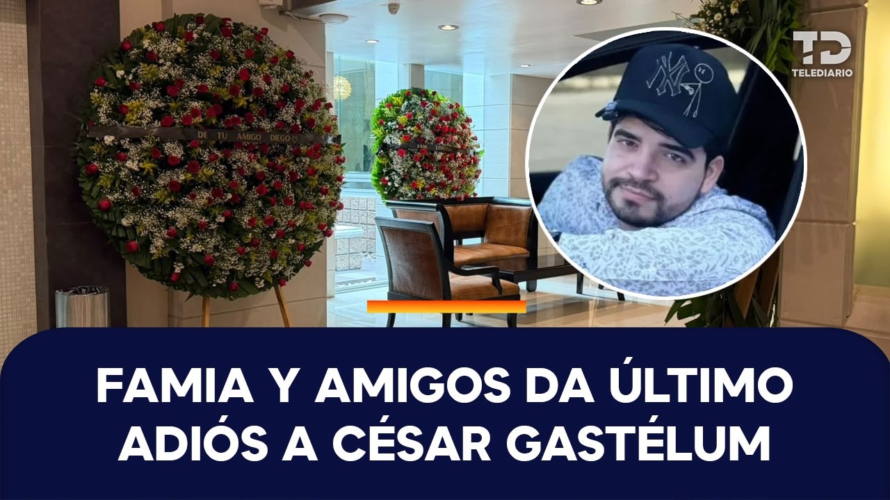 Familiares y amigos despiden a César Gastélum, influencer asesinado en Culiacán