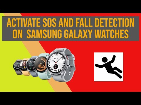 Activate SOS & Fall Detection features on your Galaxy Watch 5 & Watch 6 Classic!