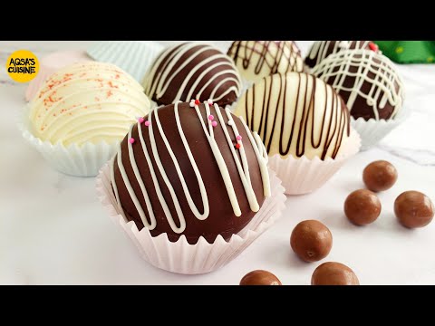 Heiße Schokoladenbomben | Perfekte Schokobomben | Mokkabombe | Kaffeebombe | Karamellbomben-Tutorial
