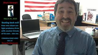 How can one citizen beat back corporate evil?  MSG vs. Getty