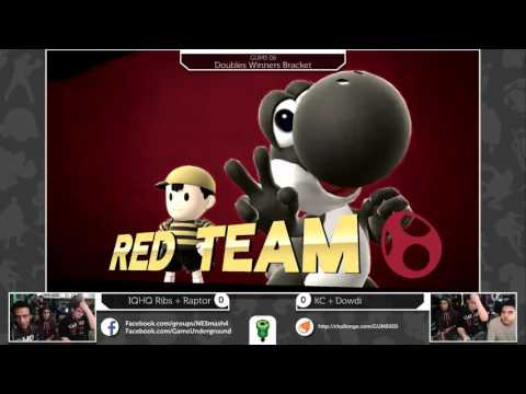 GUMS06 Doubles (Winner's Bracket) - iQHQ Raptor + iQHQ Ribs vs KC + Dowdy