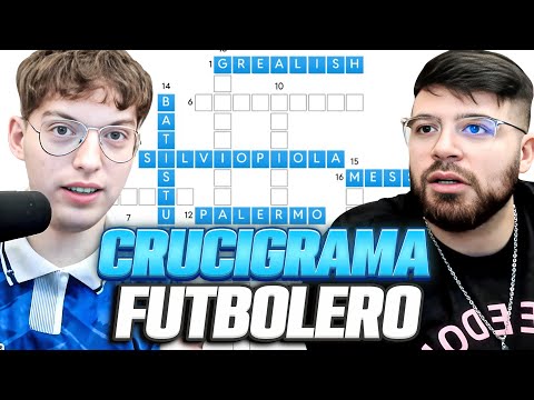 CRUCIGRAMA FUTBOLERO PRESENCIAL VS. LA COBRA: ¿QUIEN SABE MAS DE FUTBOL? (2025)