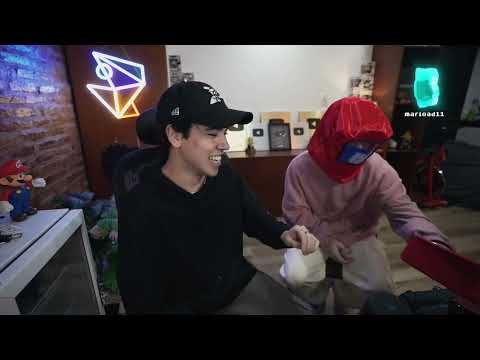 ELSPREEN ,CARRERA Y RUSHERKING SE SORPRENDEN DE COMO CANTA LUCK RA QUE TE MENTIRIAAA CLIPS DE TWITCH