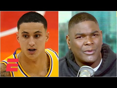 「拜託啦 Kuz！」- 基斯·強森對凱爾·庫茲馬感到失望 | KJZ ('C'mon Kuz!' - Keyshawn Johnson is disappointed in Kyle Kuzma | KJZ)