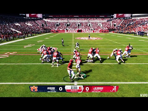 College Football 26 - Auburn Tigers vs Alabama Crimson Tide - Gameplay (PS5 UHD) [4K60FPS]
