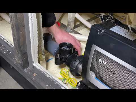 Installation av Blue Connect på utomhus spa, swimspa och pool