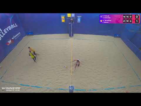 22:45 R. Melnyk / V. Antoniuk - A. Yermakov / I. Ivanov 23.09.2022 | Winners Beach Volleyball