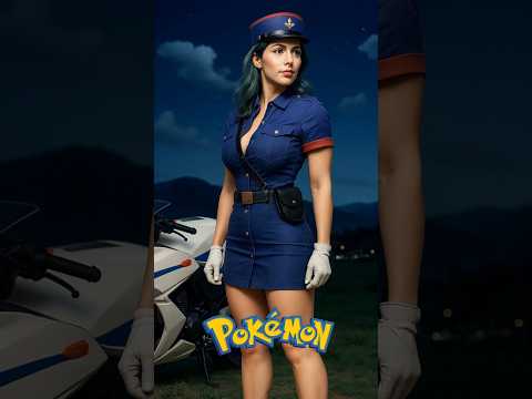 Pokemon Characters Brought To Life by AI! 😍 #pokemon #aiart #officerjenny