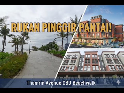 Thamrin Avenue CBD Beachwalk PIK 2 🤩 Latest Update – Premium Shophouses by the Beach!