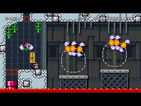 In the Lair of the Firesnakes (Super Mario Maker 2)