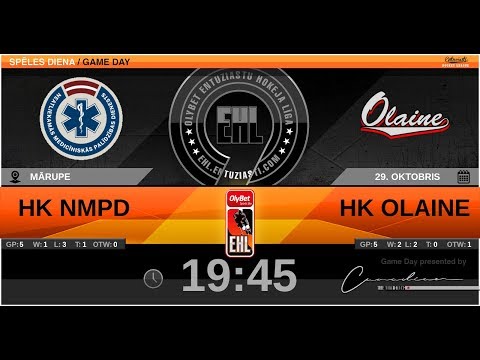 2019.10.29.- HK NMPD - HK OLAINE