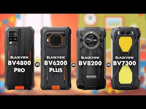 Blackview BV4800 Pro Vs Blackview BV6200 Plus Vs Blackview BV8200 Vs Blackview BV7300