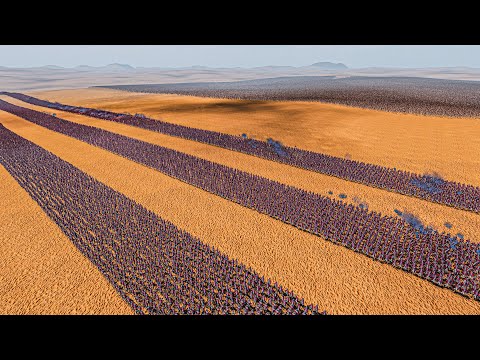 10 LINES OF RED COATS vs 1 MILLION EGYPTIAN WARRIORS - Ultimate Epic Battle Simulator 2 UEBS 2