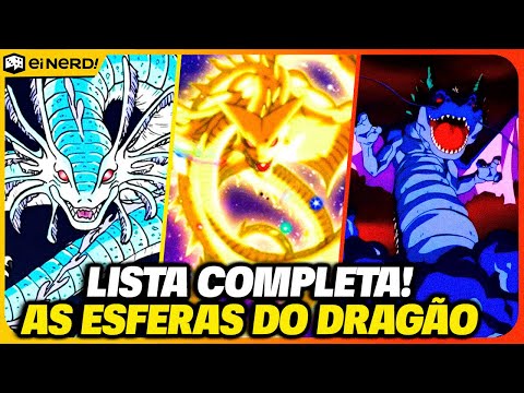 TODAS AS ESFERAS DO DRAGÃO EM DRAGON BALL! [LISTA COMPLETA]