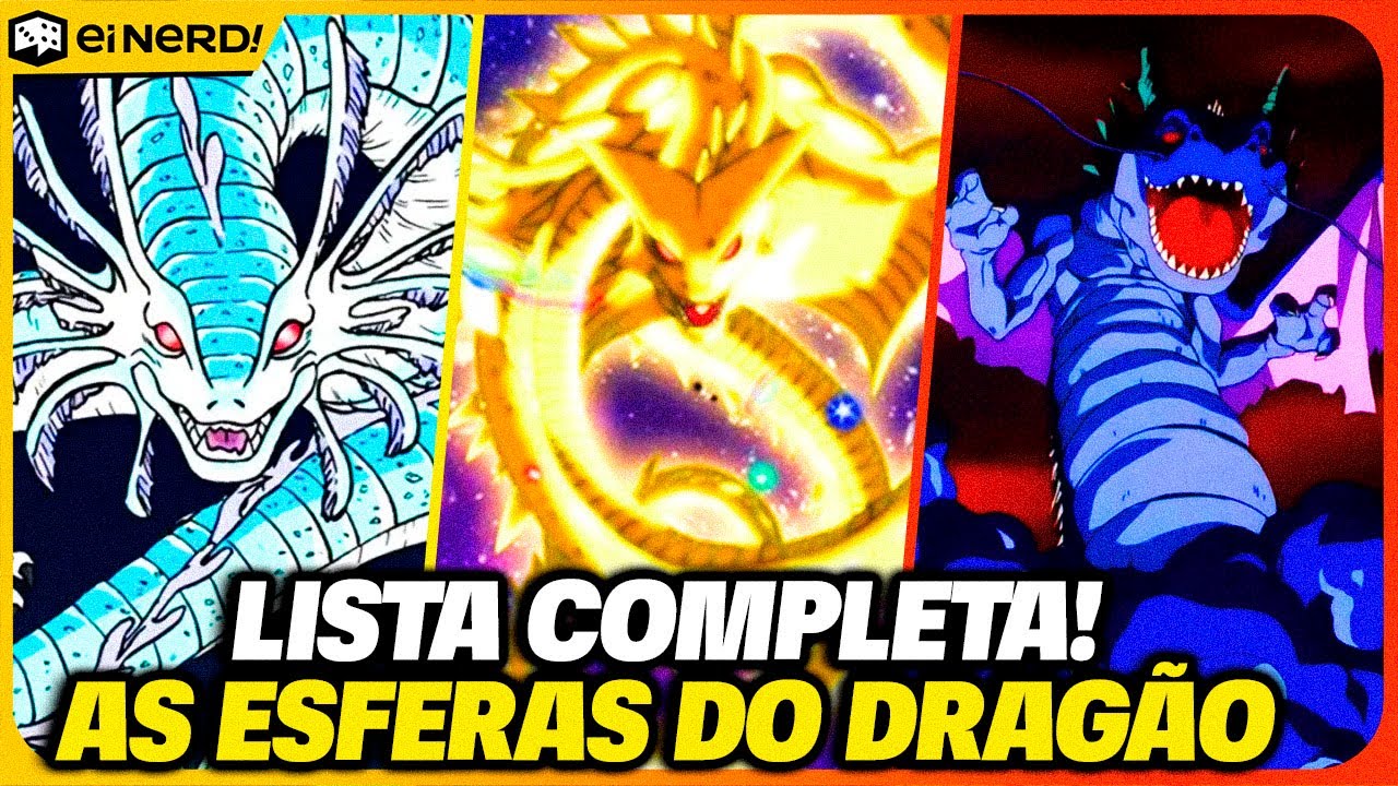 TODAS AS ESFERAS DO DRAGÃO EM DRAGON BALL! [LISTA COMPLETA]