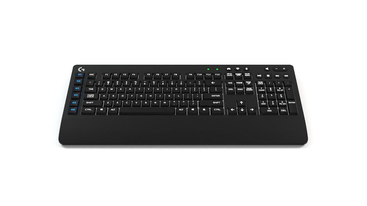 Logitech-gamingtoetsenbord 3D Model