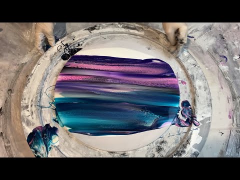 152.Sheleeart Australian Artist - Sunset Beach Swipe