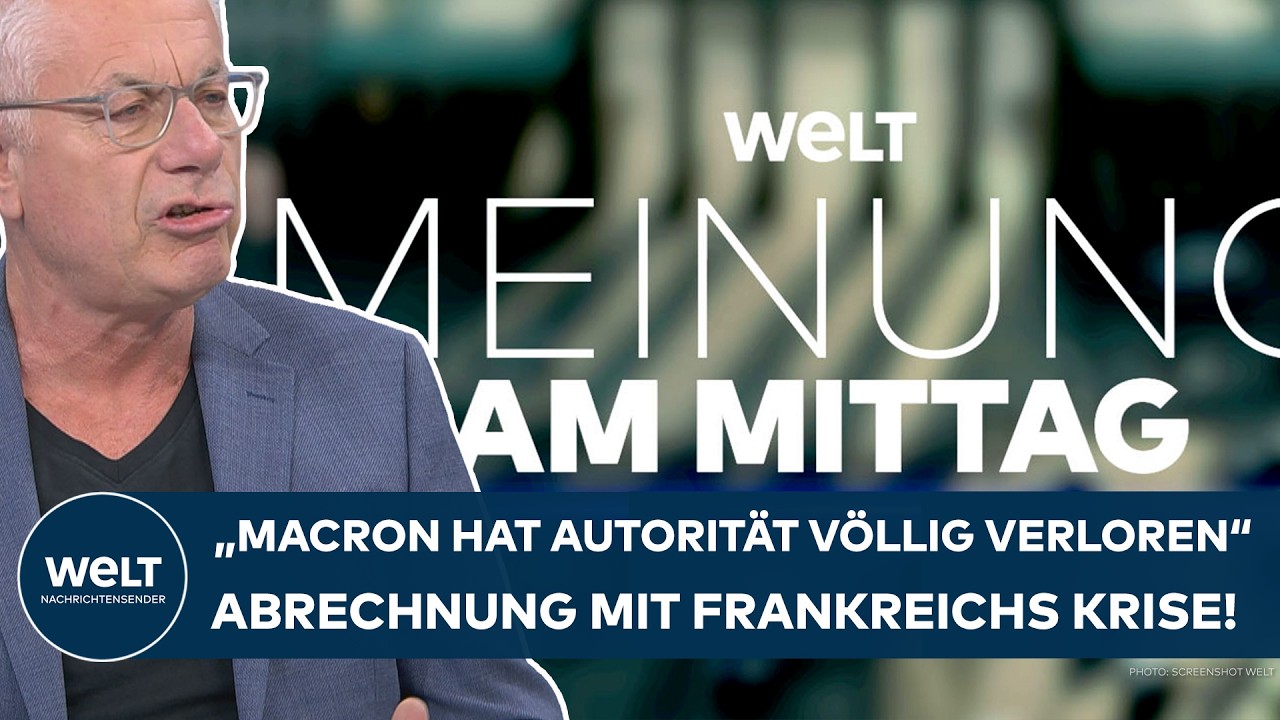 FRANKREICH: "Macron hat Autorität völlig verloren" - Mohr rechnet heftig ab und warnt Deutschland