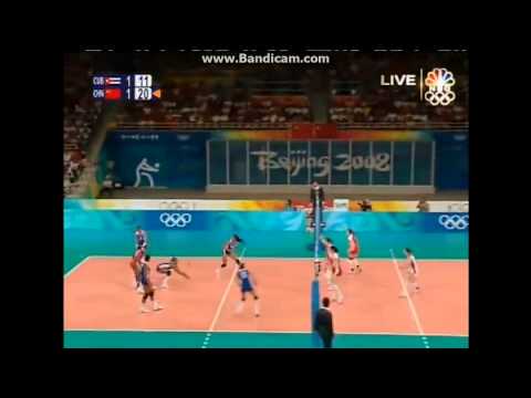 王一梅2008奧運會精彩扣球集錦 2008 Wang Yi Mei volleyball Olympic (part 1)