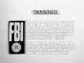 1980 Disney FBI Warning Screens Gray Variant