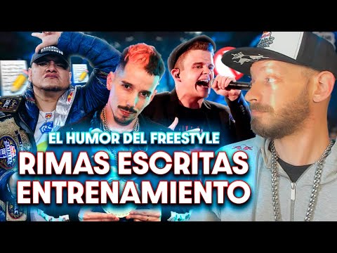DTOKE REACCIONA A RIMAS ESCRITAS, PREPARADAS y ENTRENAMIENTO en el Freestyle