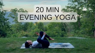 Relaxing Sunset Yin Yoga + Savasana | Let Go Of The Day
